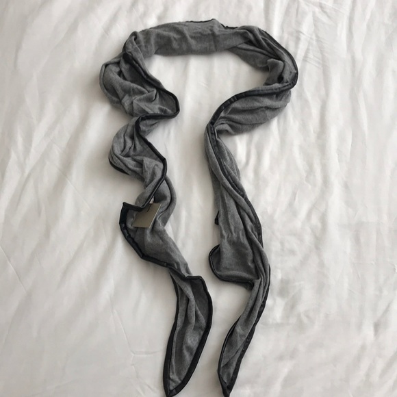 Nordstrom Accessories - NWT Nordstrom Knit Scarf with Faux Leather Trim Nordstrom Accessories - NWT Nordstrom Knit Scarf with Faux Leather Trim
